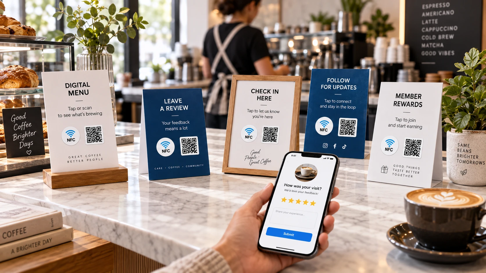 NFC- ja QR-tarrat napautusanalytiikalla: Seuraa, kuinka usein tarrojasi k&auml;ytet&auml;&auml;n